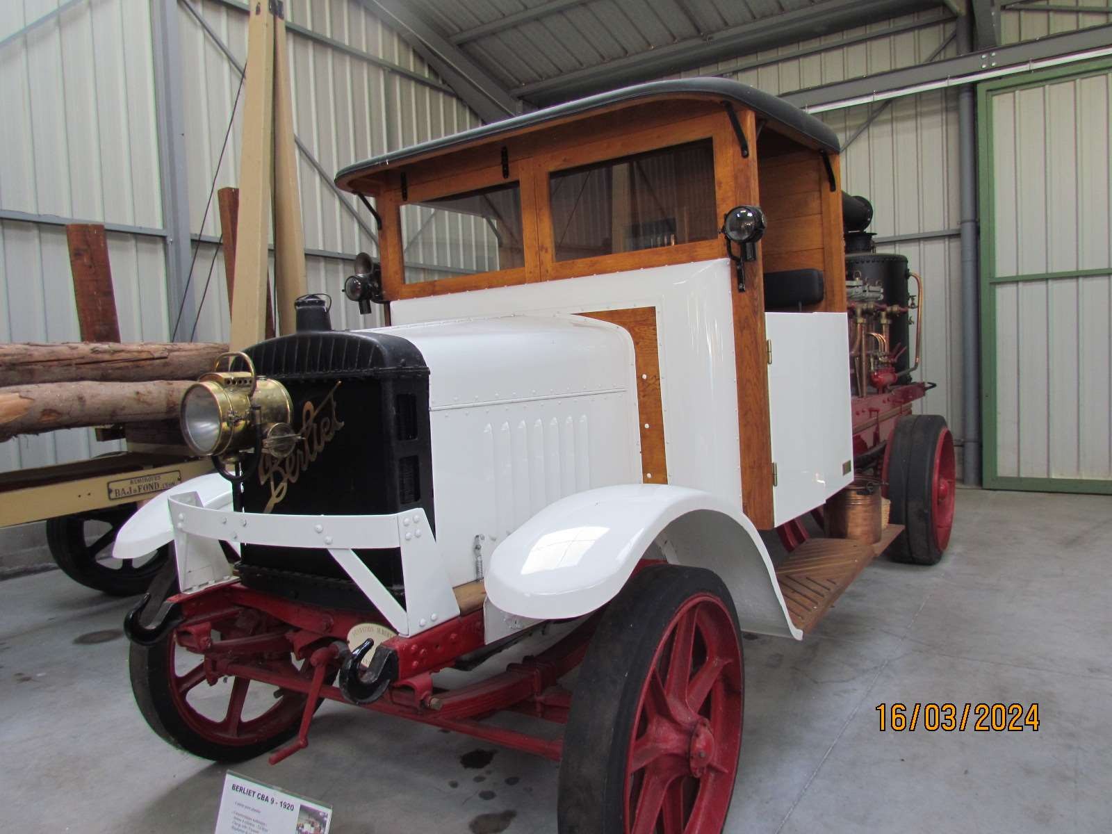 BERLIET CAB 9  - 1920