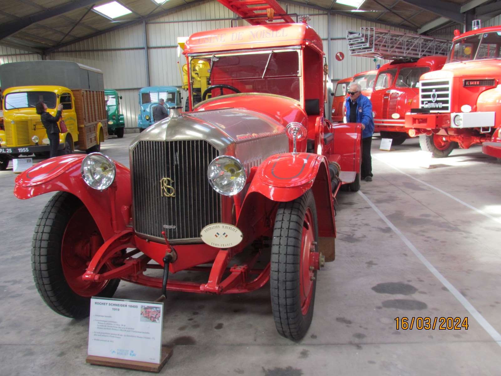 ROCHET SCHNEIDER 18400 / 1919  Autopompe incendie