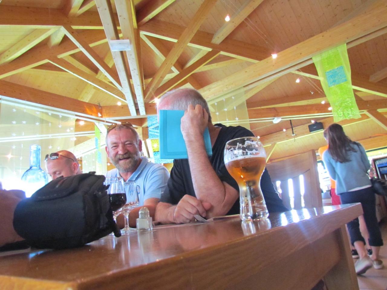 Et bien sure une bierre