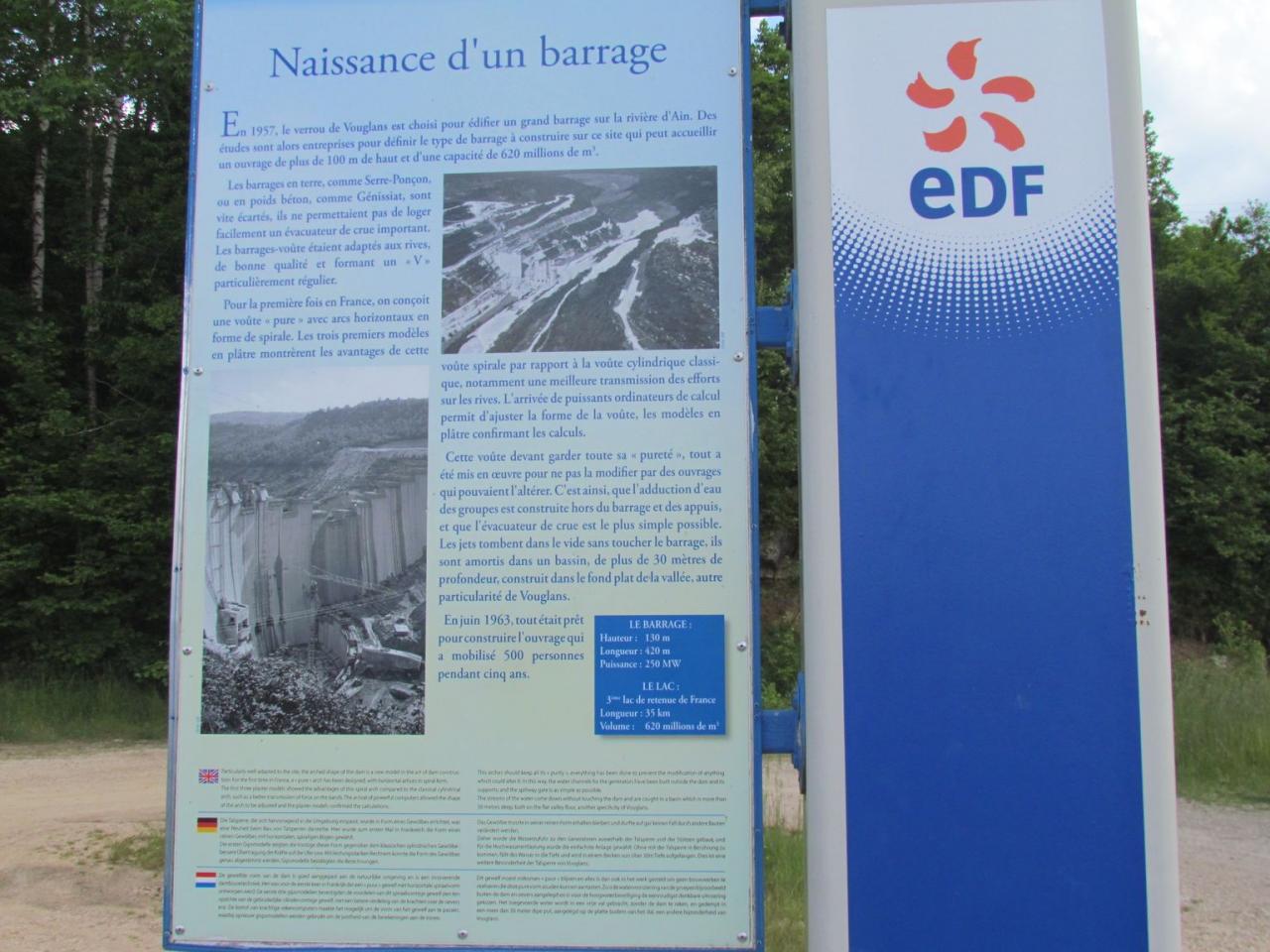 Naissance d'un barrage 
